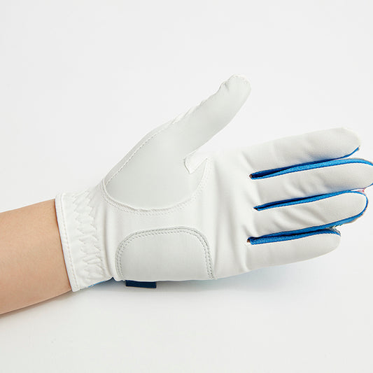 ゴルフグローブ【ハワイアンカモフラージュ】(ブルー)左手着用 男女共通