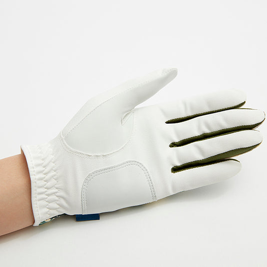 ゴルフグローブ 【ハワイアンカモフラージュ】(カーキ) 左手着用 男女共通