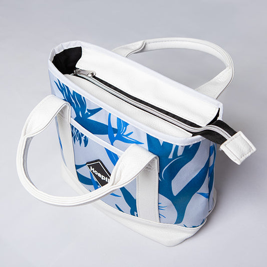 Mini cart bag tropical blue