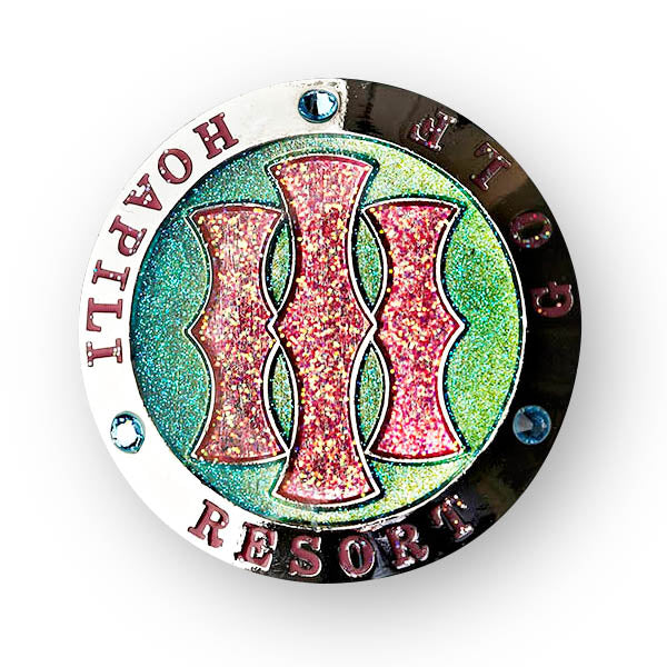 Ball marker (HI-Hawaii state abbreviation) pink