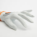 Leather golf gloves [Hibiscus series] (Pearl white) Left hand worn, common for men and women