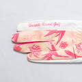 Golf gloves [tropical] (pink) worn on left hand