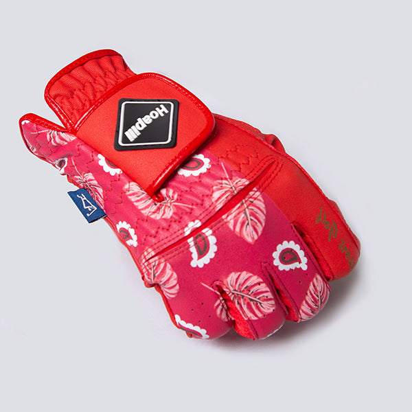 Golf gloves [Paisley] (red) Right hand worn, unisex