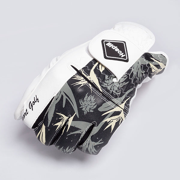 Golf Gloves [Tropical] (Black) Left Hand