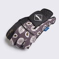 Golf gloves [Paisley] (black) worn on left hand, unisex