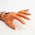 Leather golf gloves [Hibiscus series] (orange) Left hand worn, both men and women