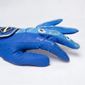 Golf gloves [paisley] (blue) worn on left hand, unisex