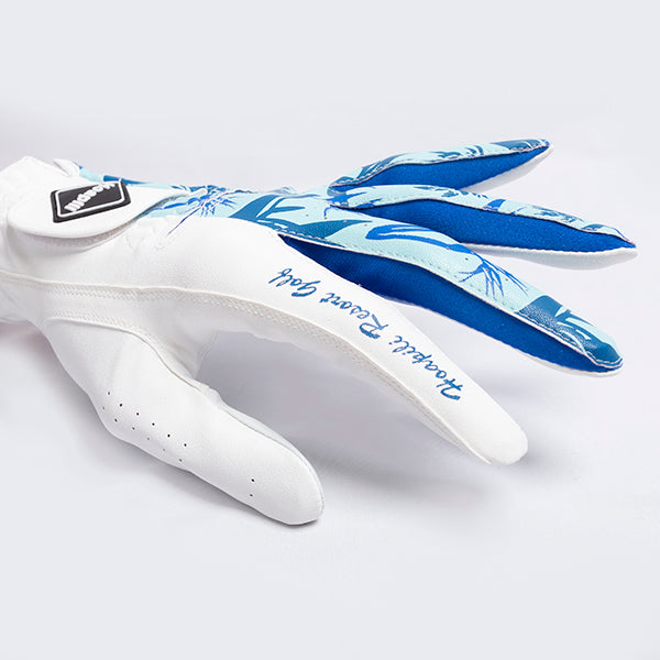 Golf Gloves [Tropical] (Blue) Left Hand