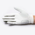 Golf gloves [tropical] (khaki) worn on right hand