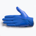 Golf gloves [paisley] (blue) worn on right hand, unisex