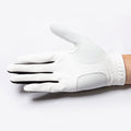 Golf gloves [tropical] (black) worn on right hand