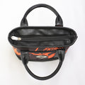 Mini Cart Bag Tropical Black x Orange