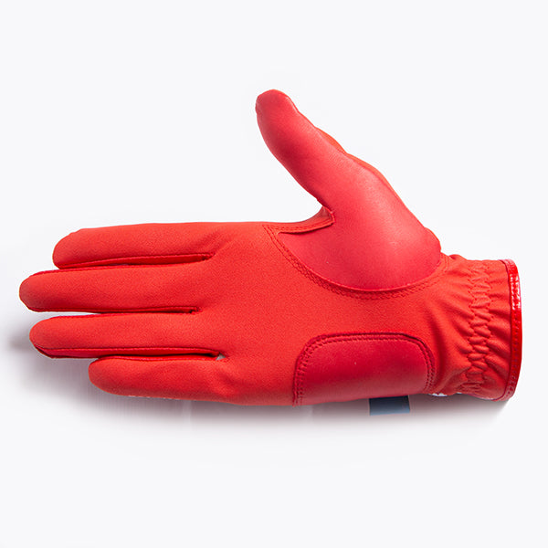 Golf gloves [Paisley] (red) Right hand worn, unisex