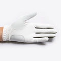 Golf glove [tropical] (khaki) worn on left hand