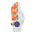 Golf gloves [Hawaiian camouflage] (orange) Left hand worn, both men and women