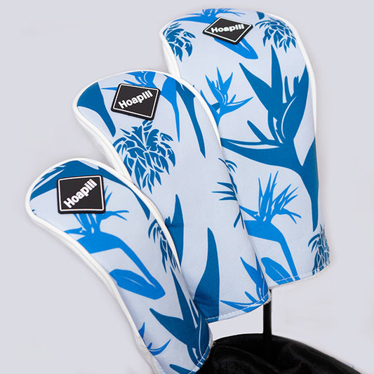 head cover tropical blue