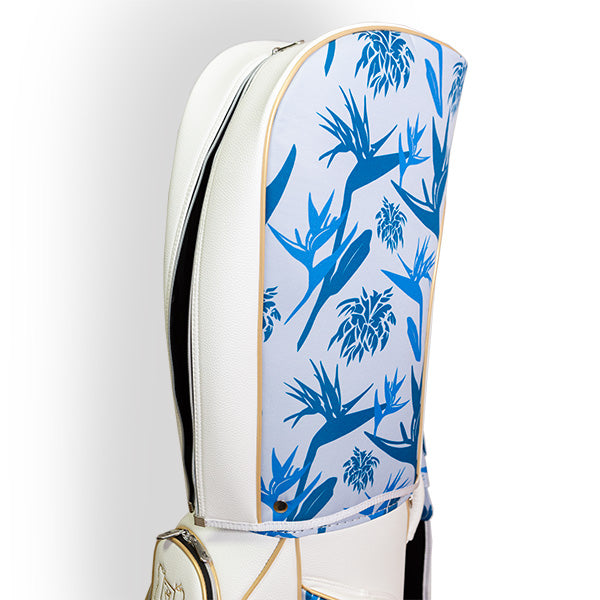 Caddy bag tropical blue