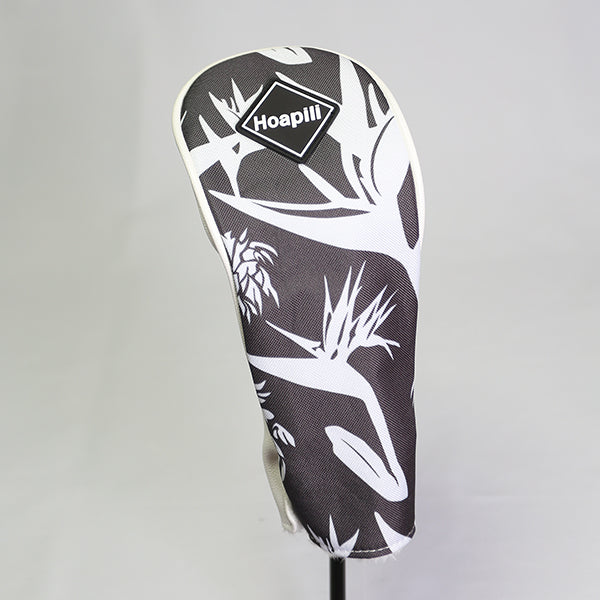 Head cover tropical gray x white