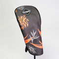 Head cover tropical black x orange