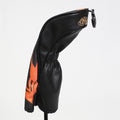 Head cover tropical black x orange