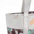 Tote bag hawaiian camouflage green