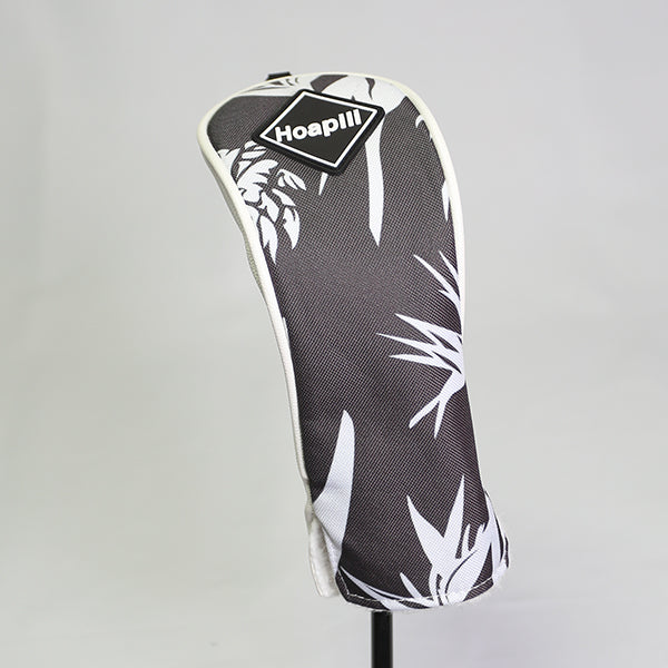 Head cover tropical gray x white