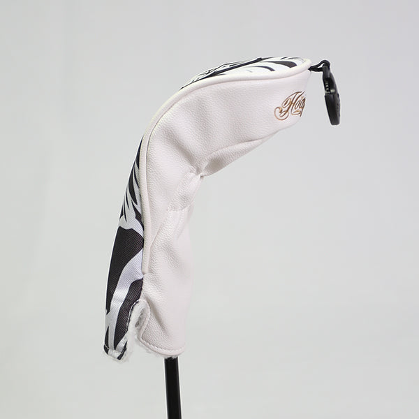 Head cover tropical gray x white