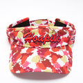 Hoapili Sun Visor (Hawaiian Camouflage) Red